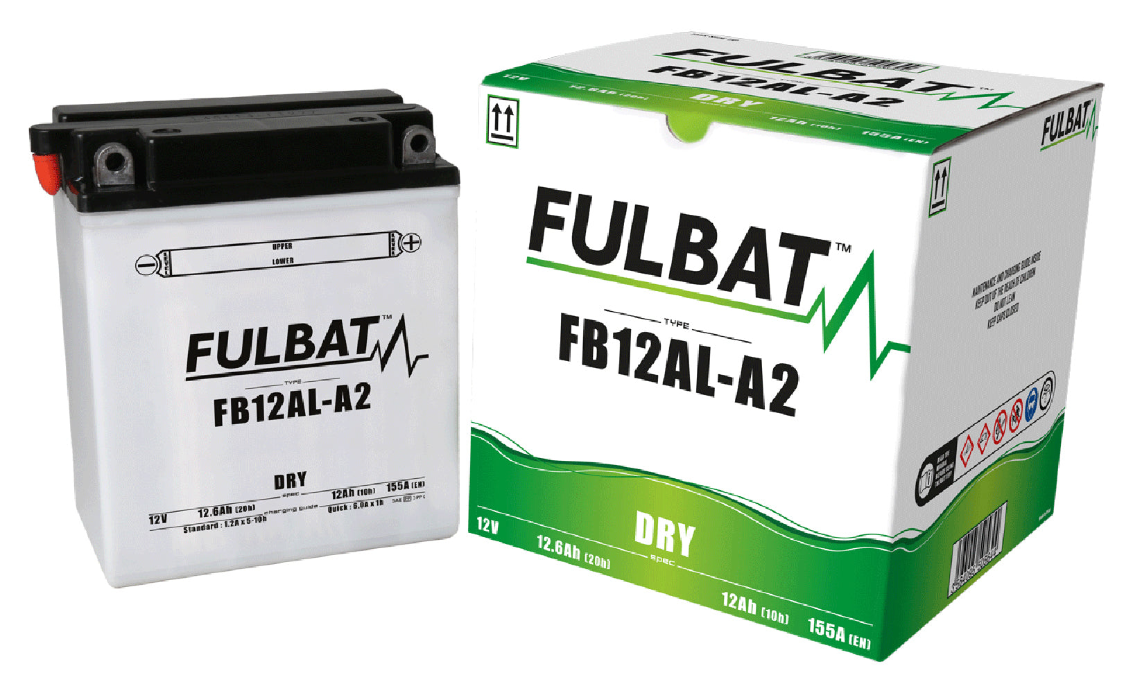 Fulbat FB12AL-A/A2 (CP) Combi-Pack Battery