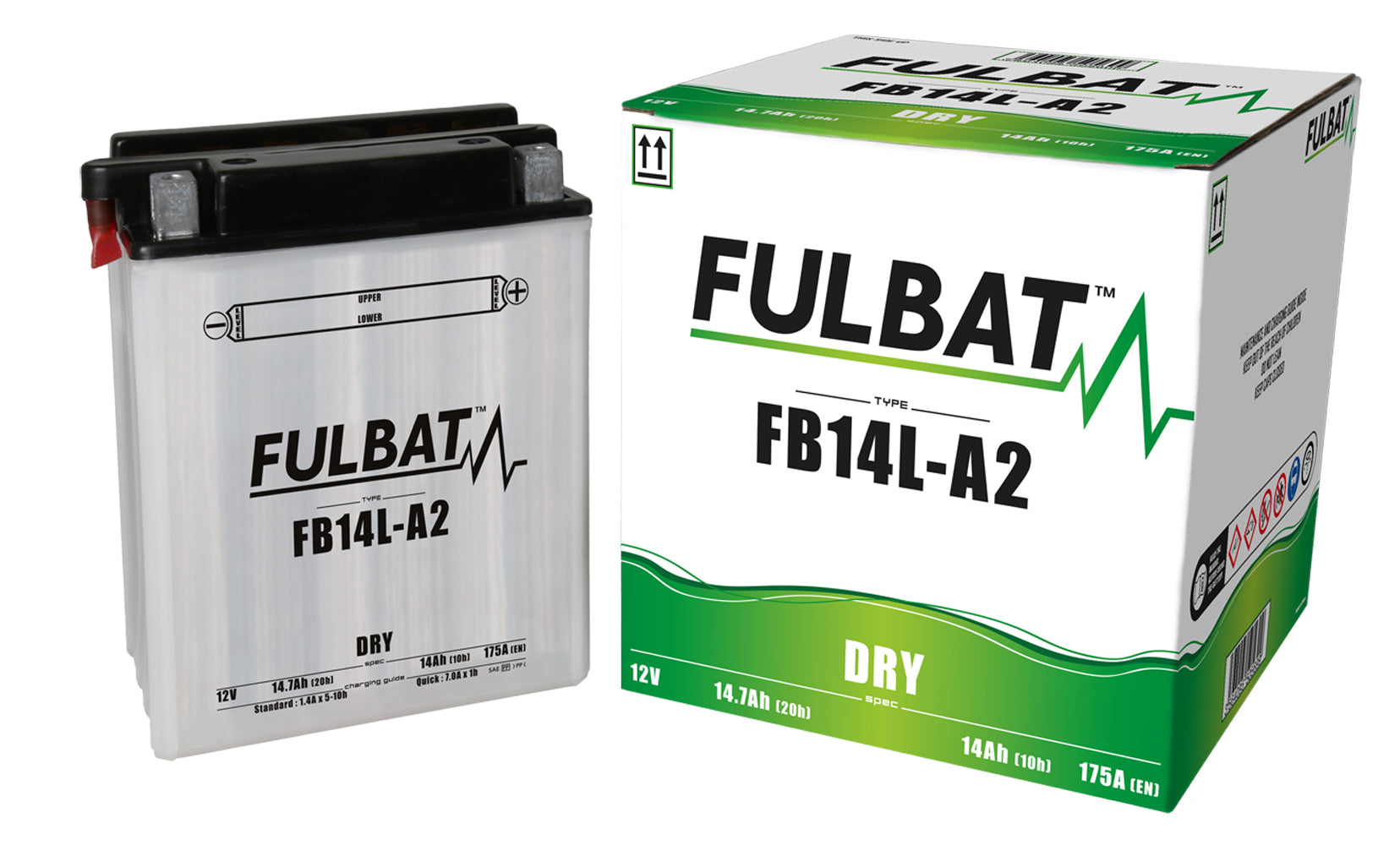 Fulbat FB14L-A2 (CP) Combi-Pack Battery