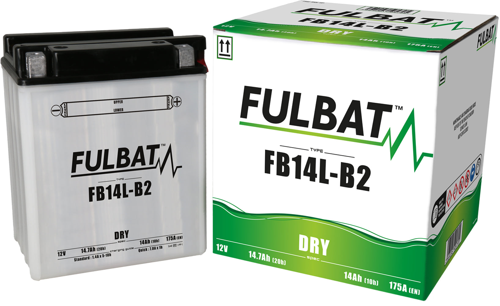 Fulbat FB14L-B2 (CP) Combi-Pack Battery