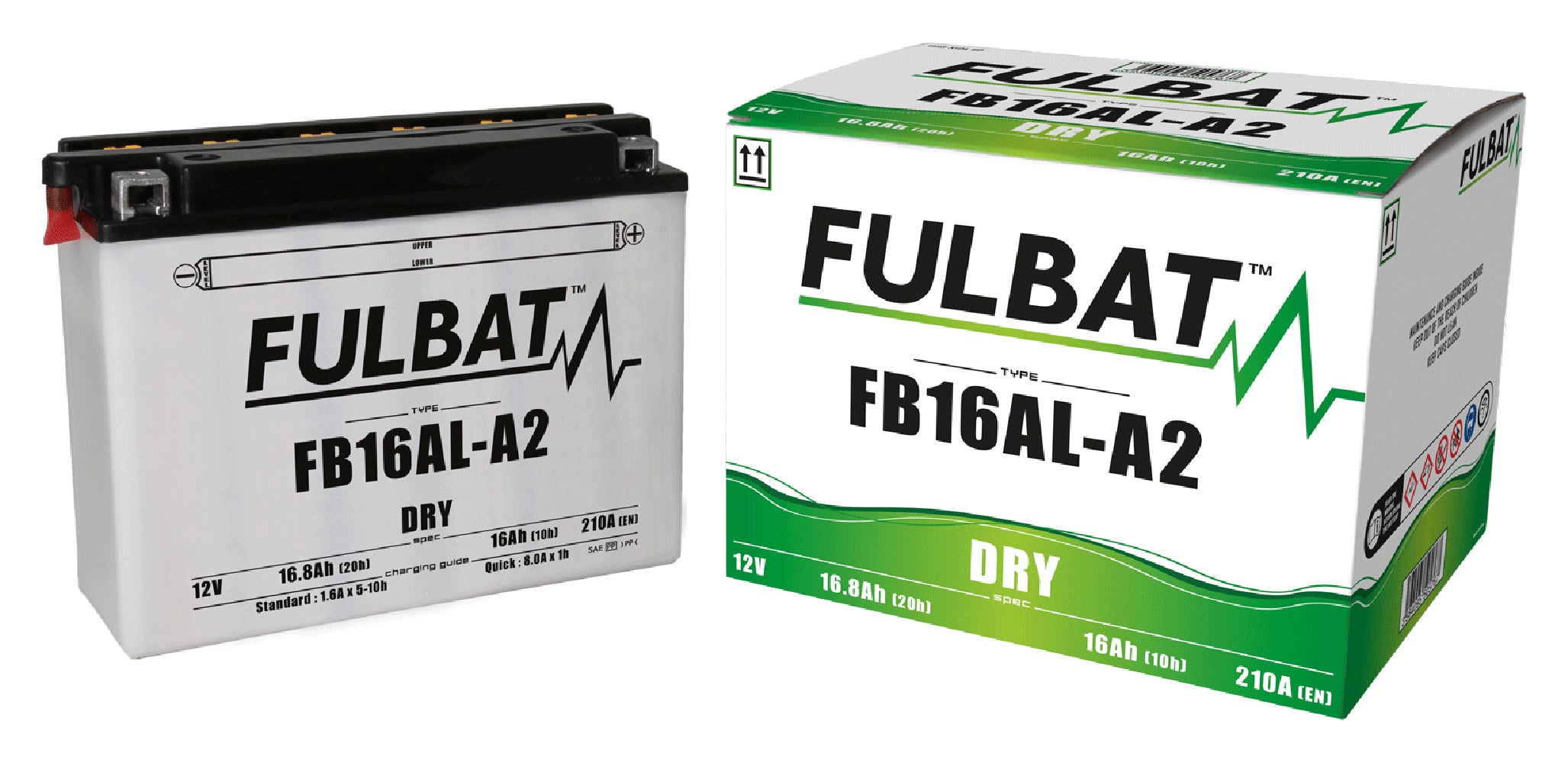 Fulbat FB16AL-A2 (CP) Combi-Pack Battery