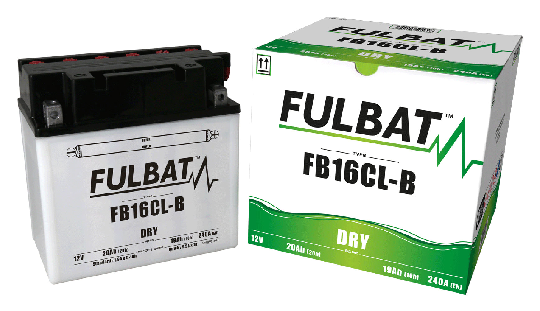 Fulbat FB16CL-B (CP) Combi-Pack Battery