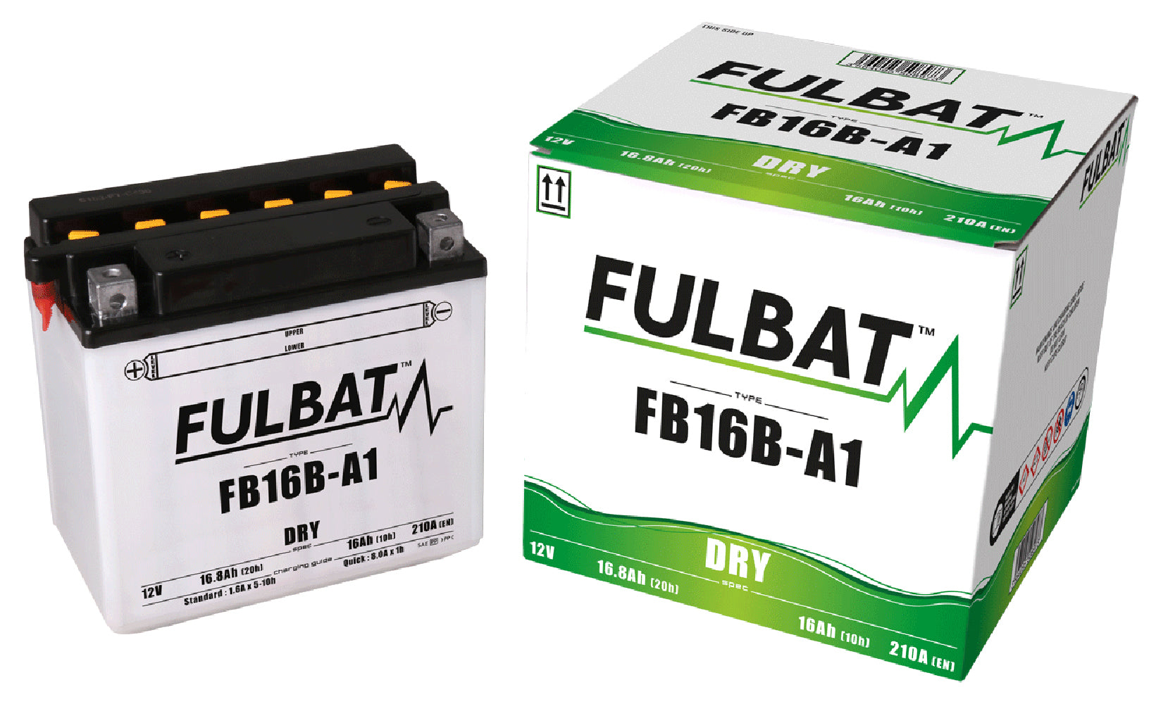 Fulbat FB16B-A1 (CP) Combi-Pack Battery