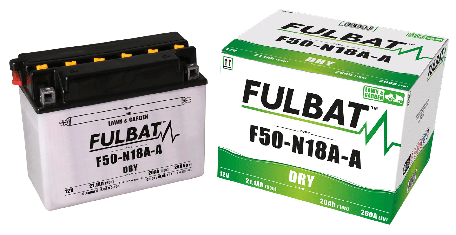 Fulbat F50-N18A-A (CP) Combi-Pack Battery