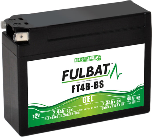 Fulbat FT4B-BS (WC) Gel Factory Activated Battery