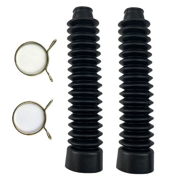 Dirt Racing 250mm Fork Boot Gaiters Black