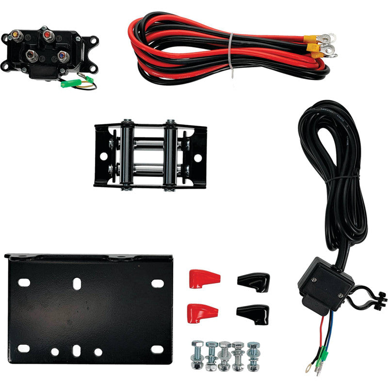 Arrowhead Electrical 12v Winch 3500lb/1550kg, ATV/UTV, Steel Cable, 2 Bolt, Arrowhead 431-01022