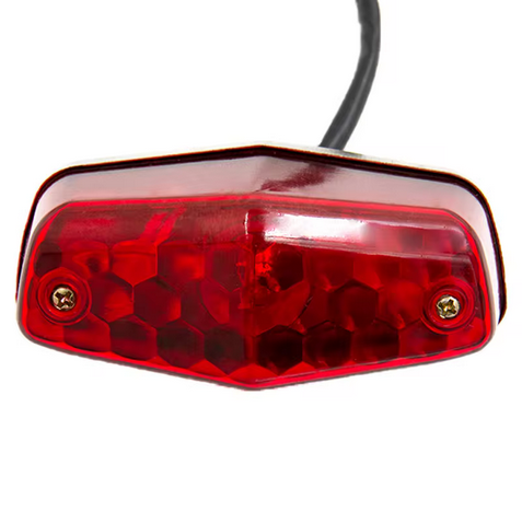 Dirt Racing Taillight 12v Bulb Universal Red Rear Lamp Lucas 564 British Style