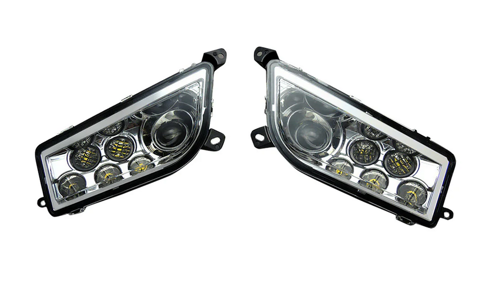 Dirt Racing Headlight Set Left and Right Hand 2014 - 2017 Polaris RZR XP 4 900 1000 Turbo