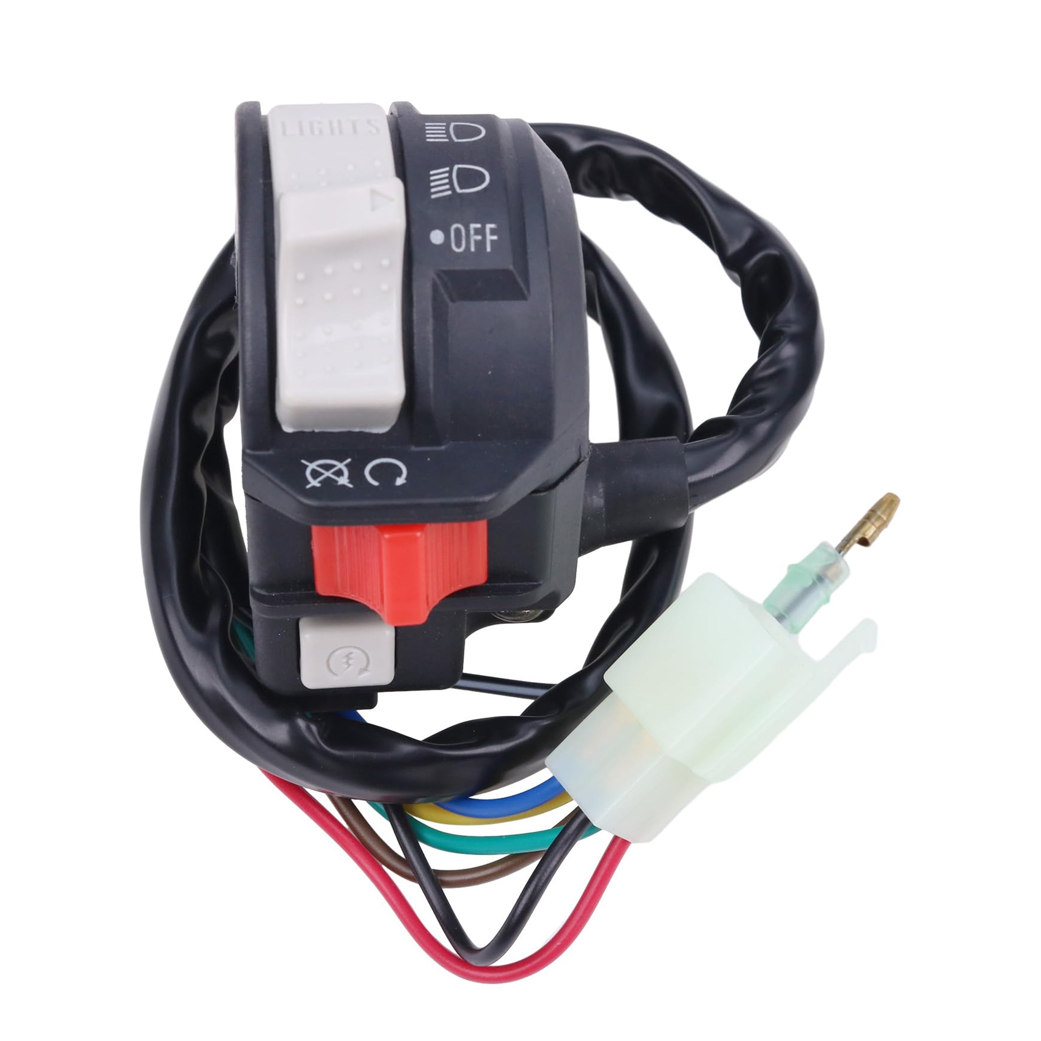 BRONCO SWITCH HANDLEBAR YFZ350 1995-01, BRONCO AT-01534, GG-83975-10-00 3GG-83975-19-00, BANSHEE