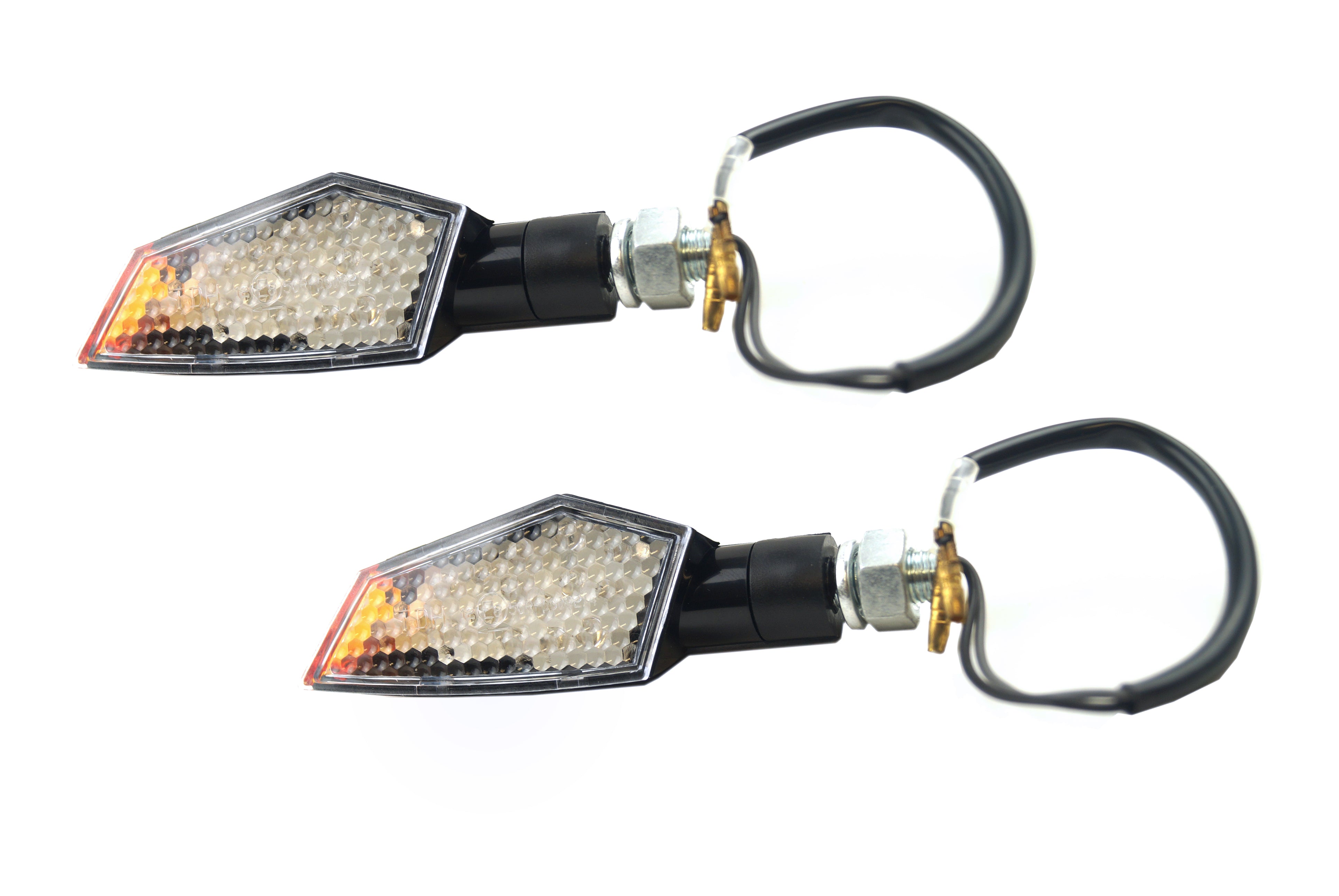 Rijomotor Indicators Led White Lens Pair 121408404