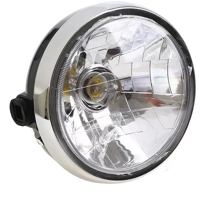 Dirt Racing 7'' Headlight Lamp Phare Moto 2002-2013 Yamaha YBR125 Universal Honda Yamaha Suzuki