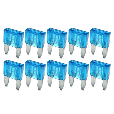 FIR 15 Amp. Mini Fuse Pack of 10