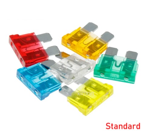 Dirt Racing 100pcs Fuses Blade Standard Set 2a 3a 5a 7.5a 10a 15a 20a 25a 30a 35a