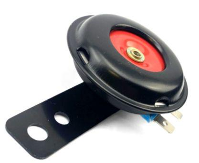 Dirt Racing HORN 12V SMALL 65mm BLACK, 105db Loud Tone Sound