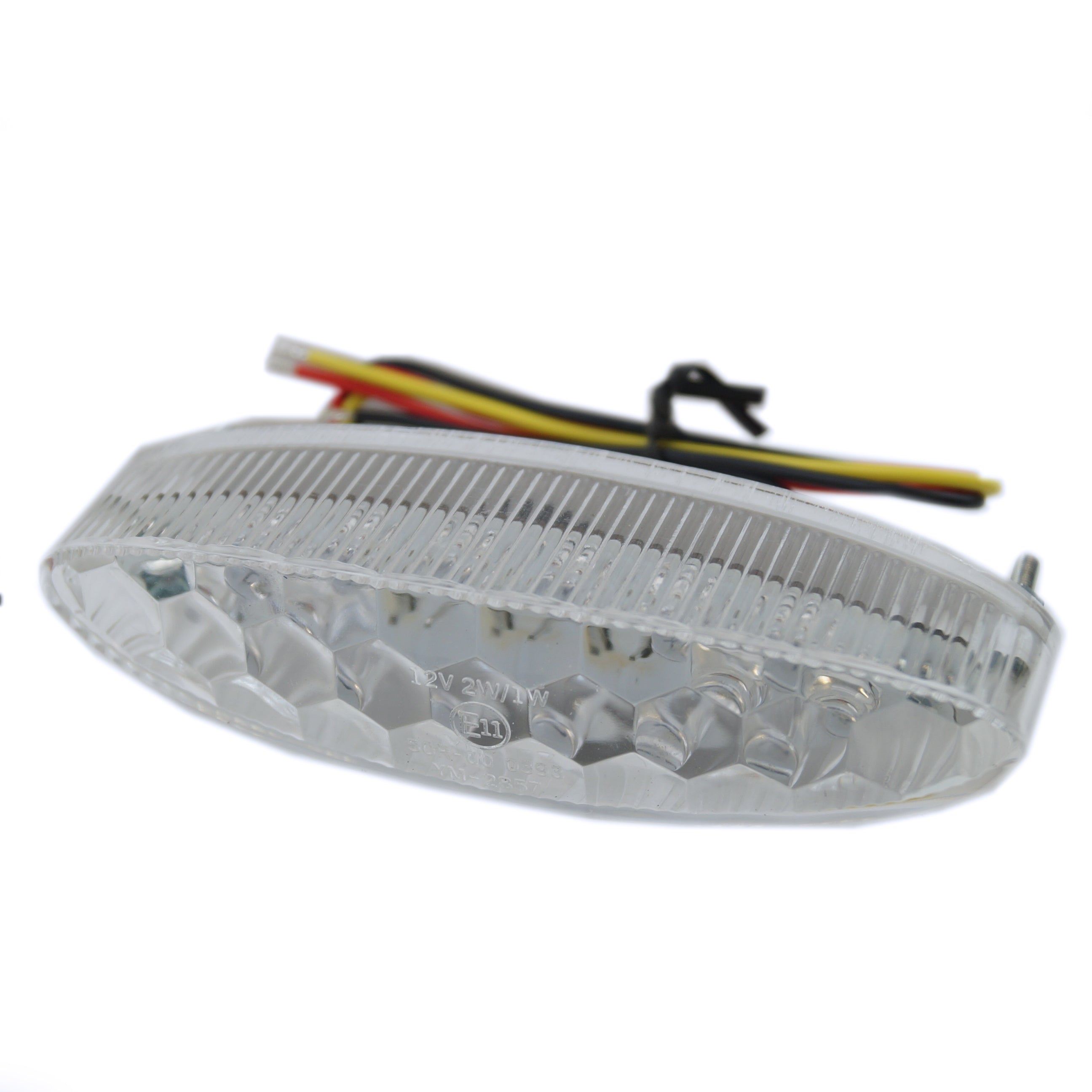 Rijomotor Led Rear Light/bracket White 121409182