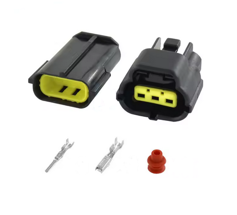 Factory Image Racing 3-PIN Set Wire Connector Waterproof Wire Plug Male+female