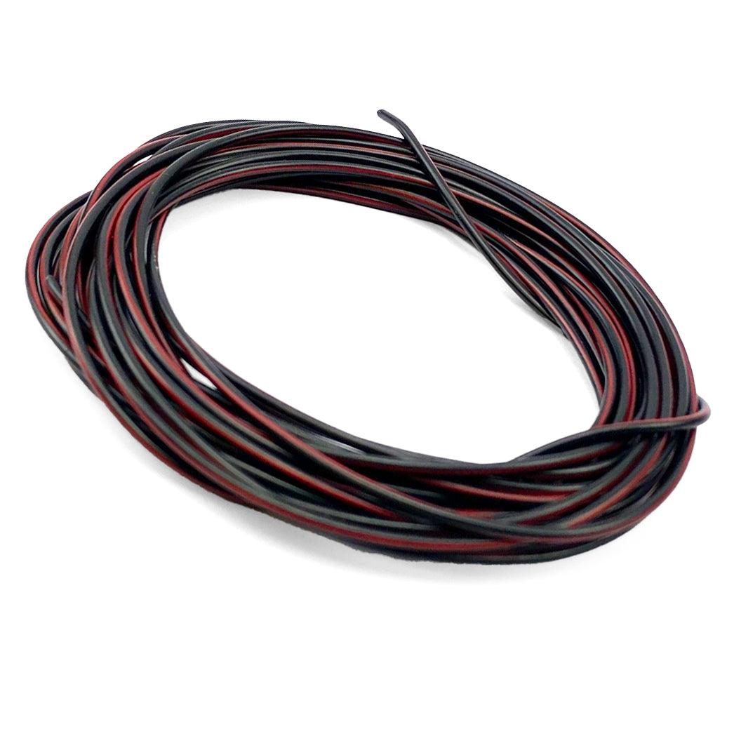 FIR Electrical Wire Black/brown 4 Metre, 0.75mm Sq / 14 Amp Capacity.