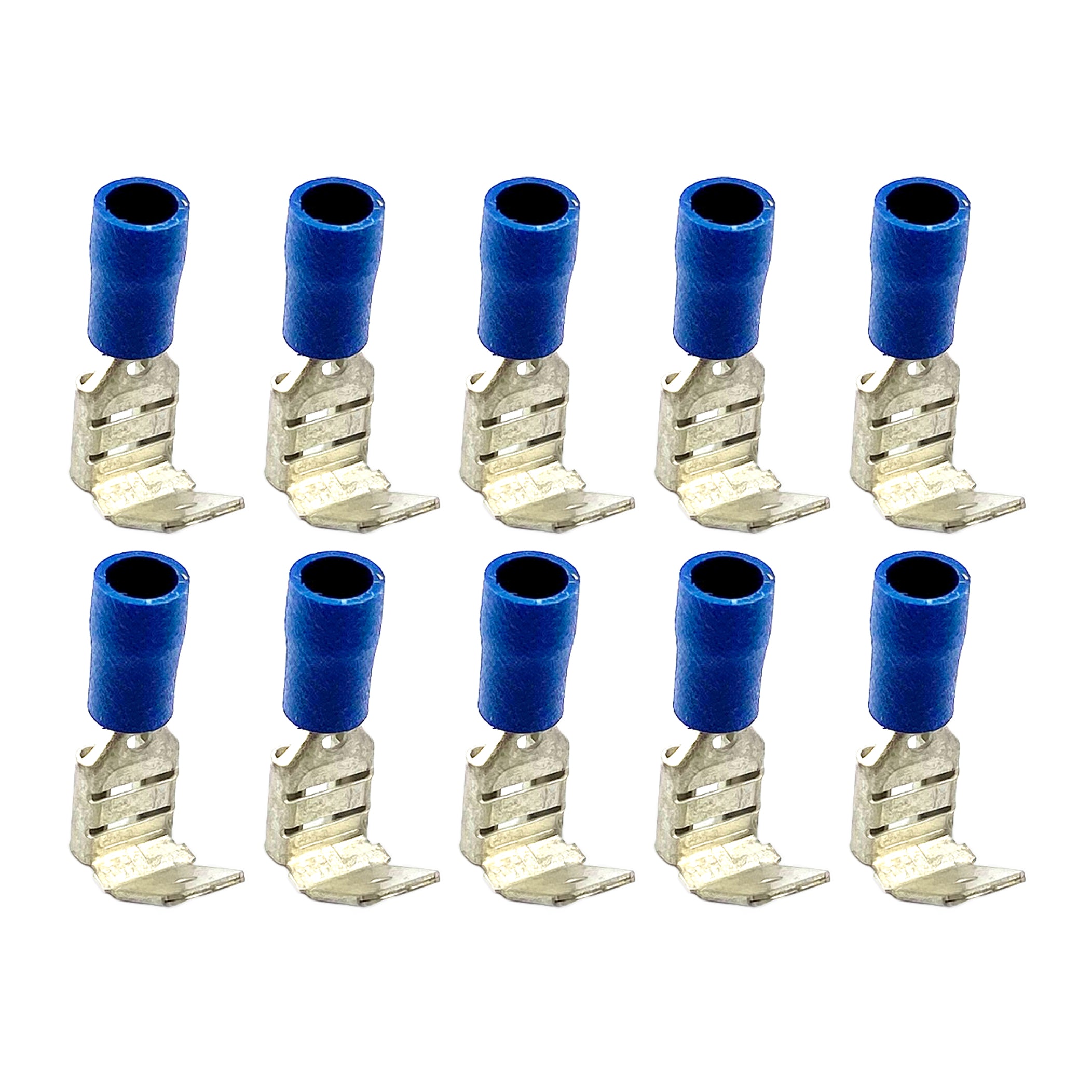 FIR Terminal Blue Piggy Back Spade, / Pack of 10