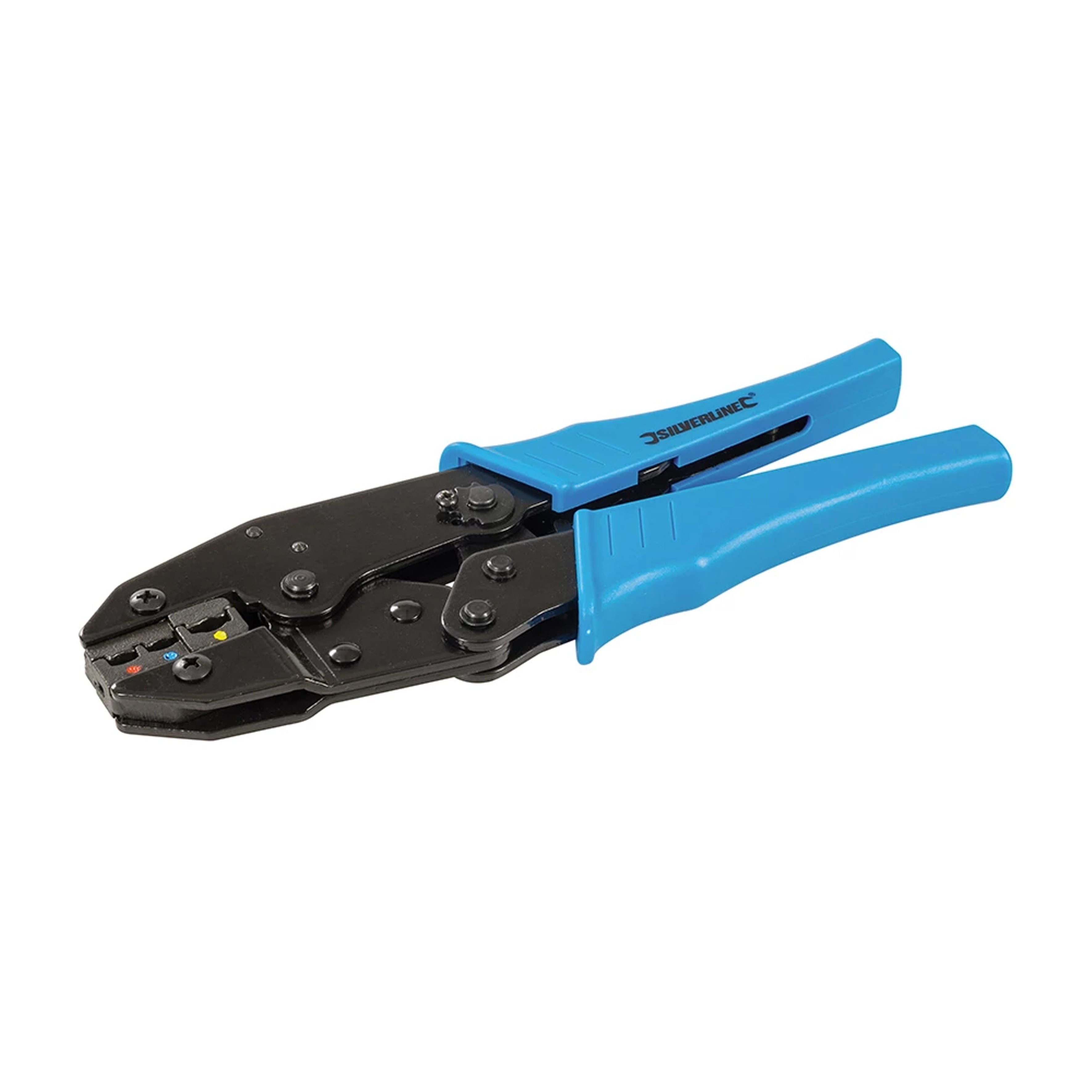 Toolstream Expert Ratchet Crimping Tool, Suit, Red Blue & Yellow Crimps, PL55