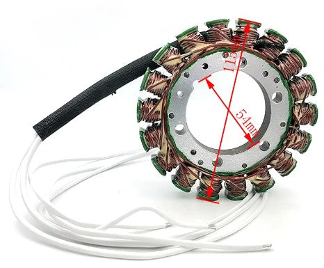 Dirt Racing Stator Coil Kawasaki XV400 500 535 Zx-9r Ninja Honda NX650 Dominator 2gv-81410-20-00