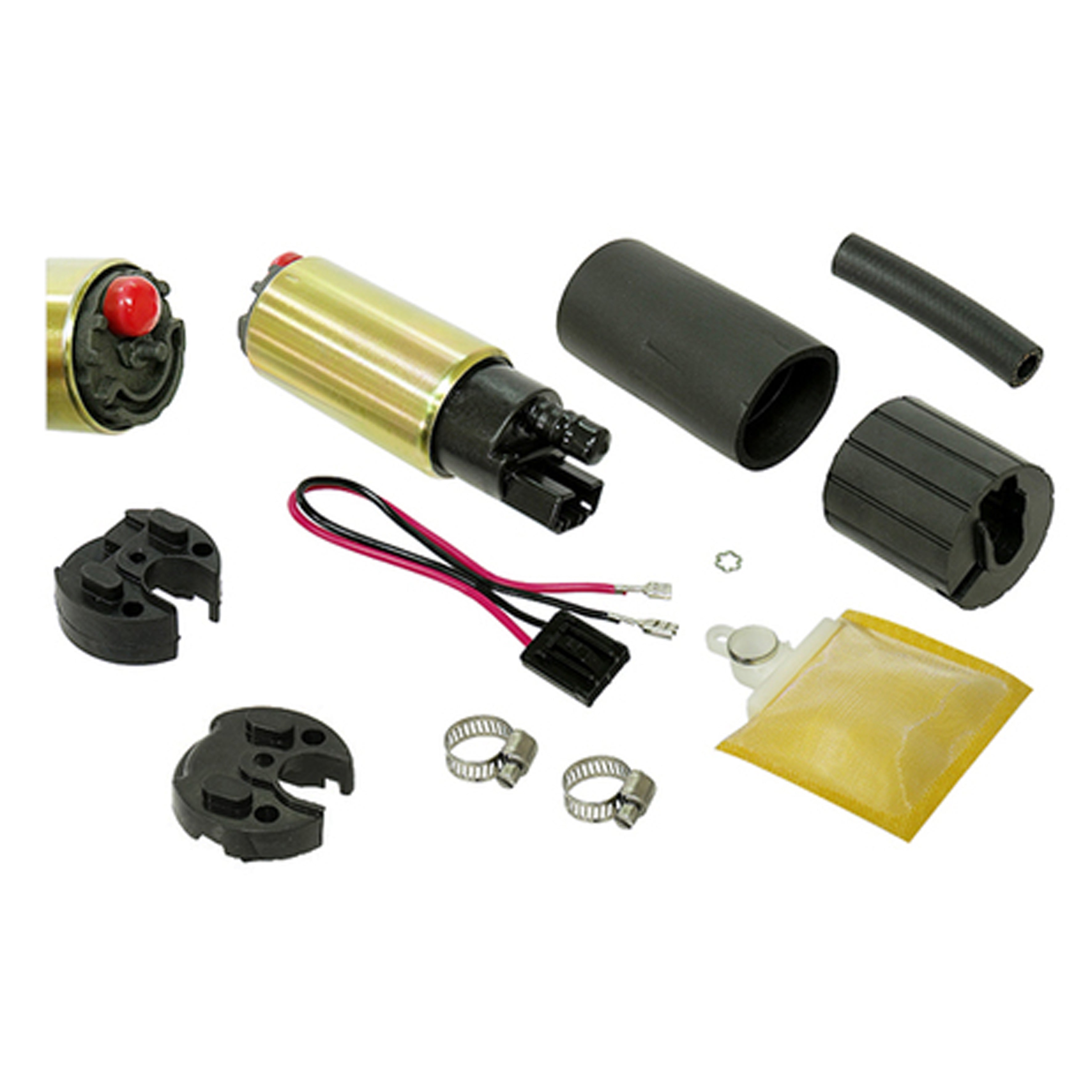 Bronco Fuel Pump Polaris, Suz, Kaw, Bronco at-07510, 49040-0718 / 49040-0716