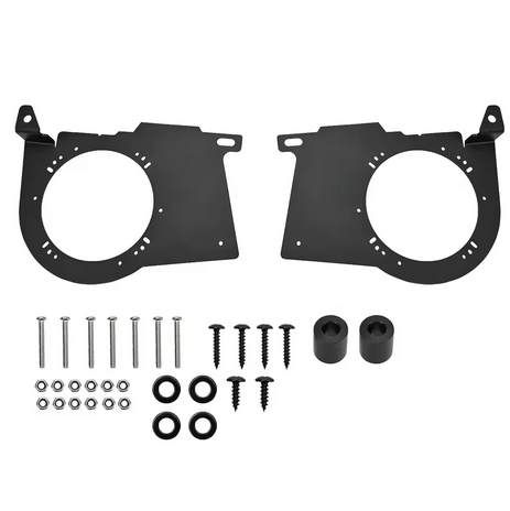 Dirt Racing Polaris Ranger XP 1000 / 1000 18-23 Speaker Mounts Universal