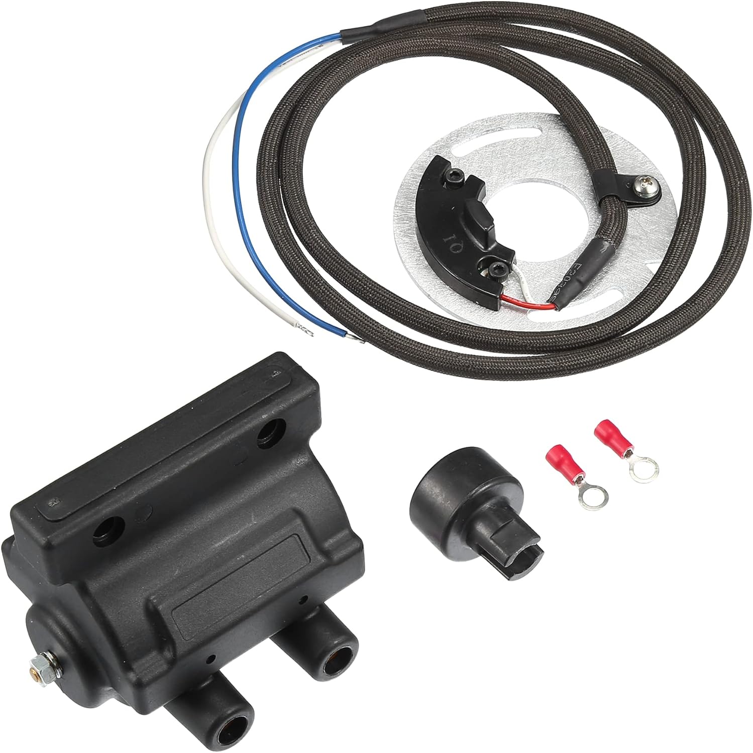 Dirt Racing Electronic Ignition Coil Kit 71-03 HARLEY-DAVIDSON Sportster 883 DSK6-1
