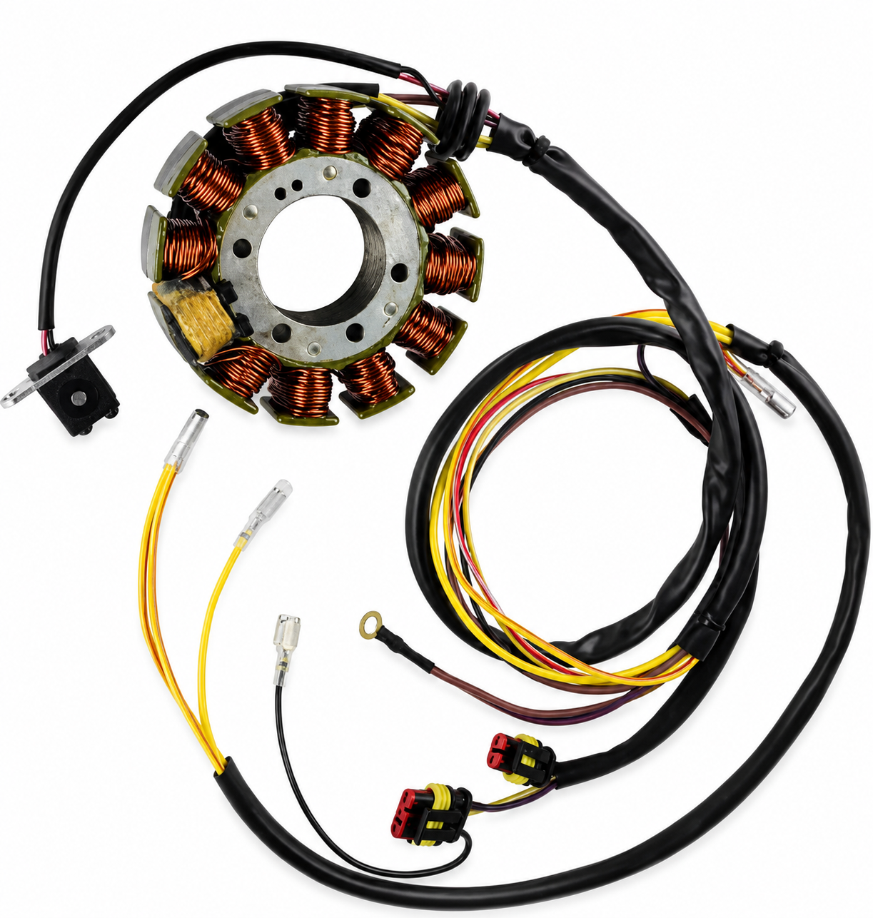 Dirt Racing Stator Coil 02-14 Polaris Hawkeye Sportsman Atp Scrambler 400 450 500 700 Non EFI 4010709