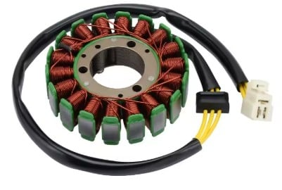 Dirt Racing 18 Coil 4 Wire Stator Magneto 1996-2002 KLF220 Bayou 220 2003-2011 KLF250 Bayou 250