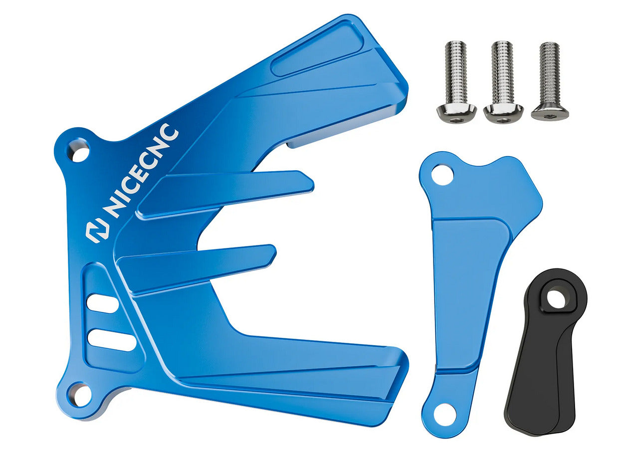 NICECNC Front Sprocket Guard Blue Yamaha YZ250 2000-2023 YZ250X 5hc-17466-00-00