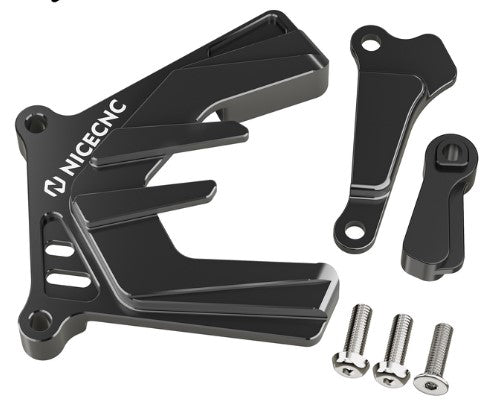 NICECNC Front Sprocket Guard Black Yamaha YZ250 2000-2023 YZ250X 5HC-17466-00-00