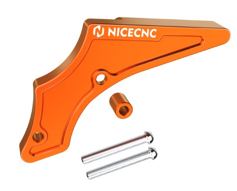 NICECNC Case Saver 2t Orange Billet Aluminum 2017-2023 KTM Husqvarna Gasgas 250 300