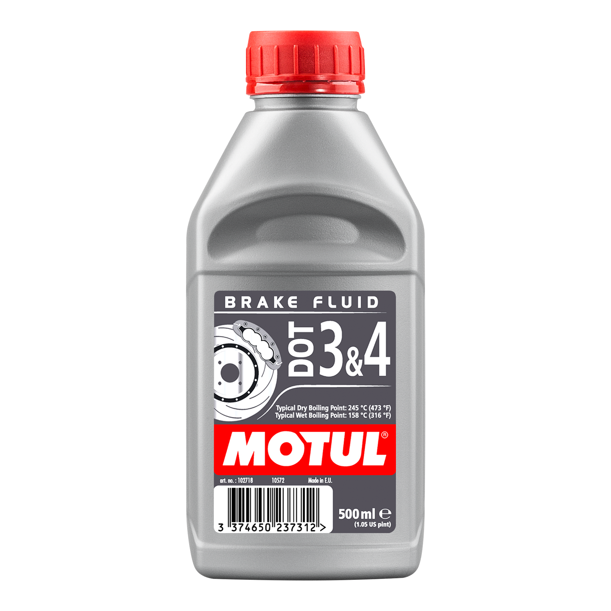 MOTUL Dot 3 & 4 500ml, Motul 450111,  Specialities, 100% Synthetic