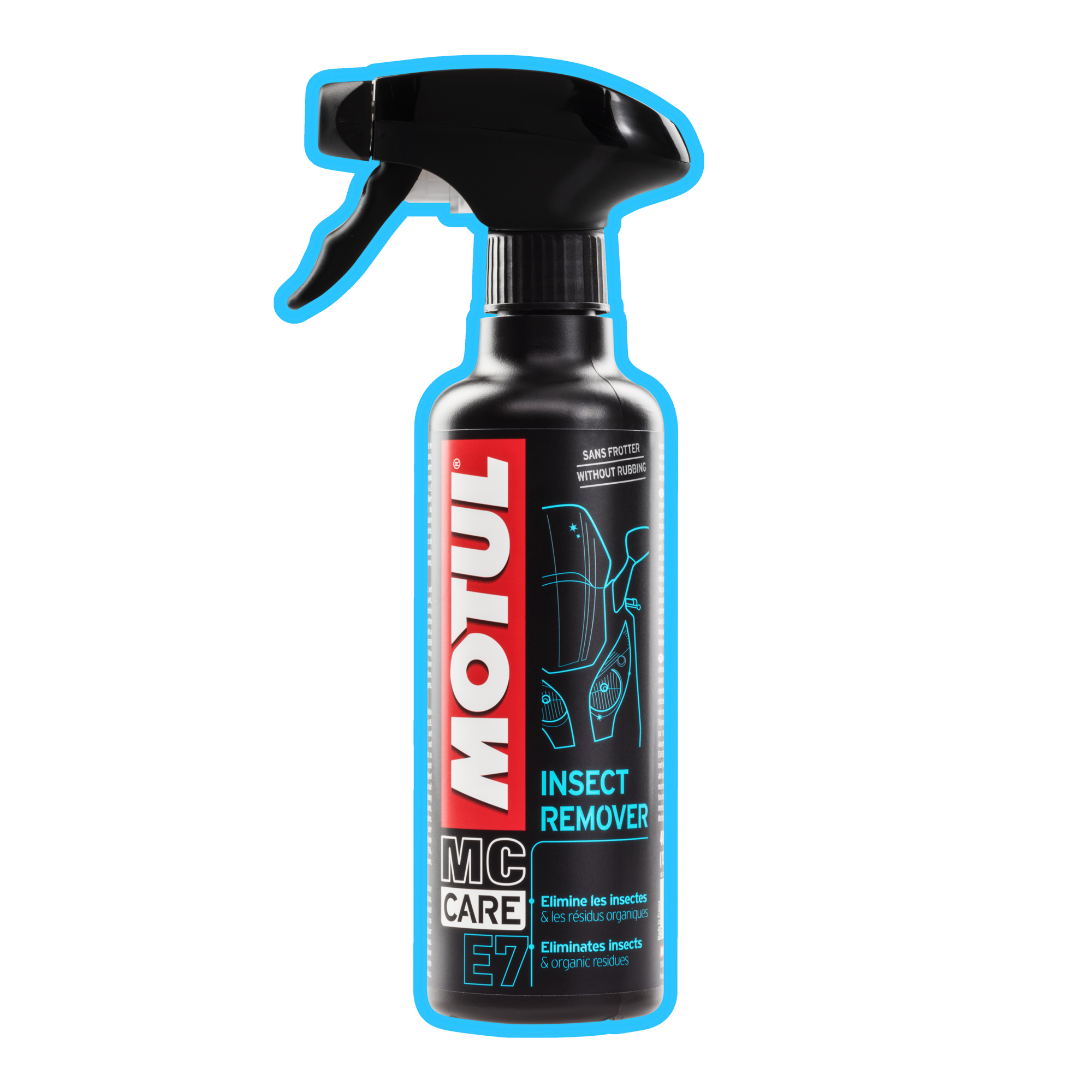 MOTUL E7 Insect Remover 400ml, Motul 450143,