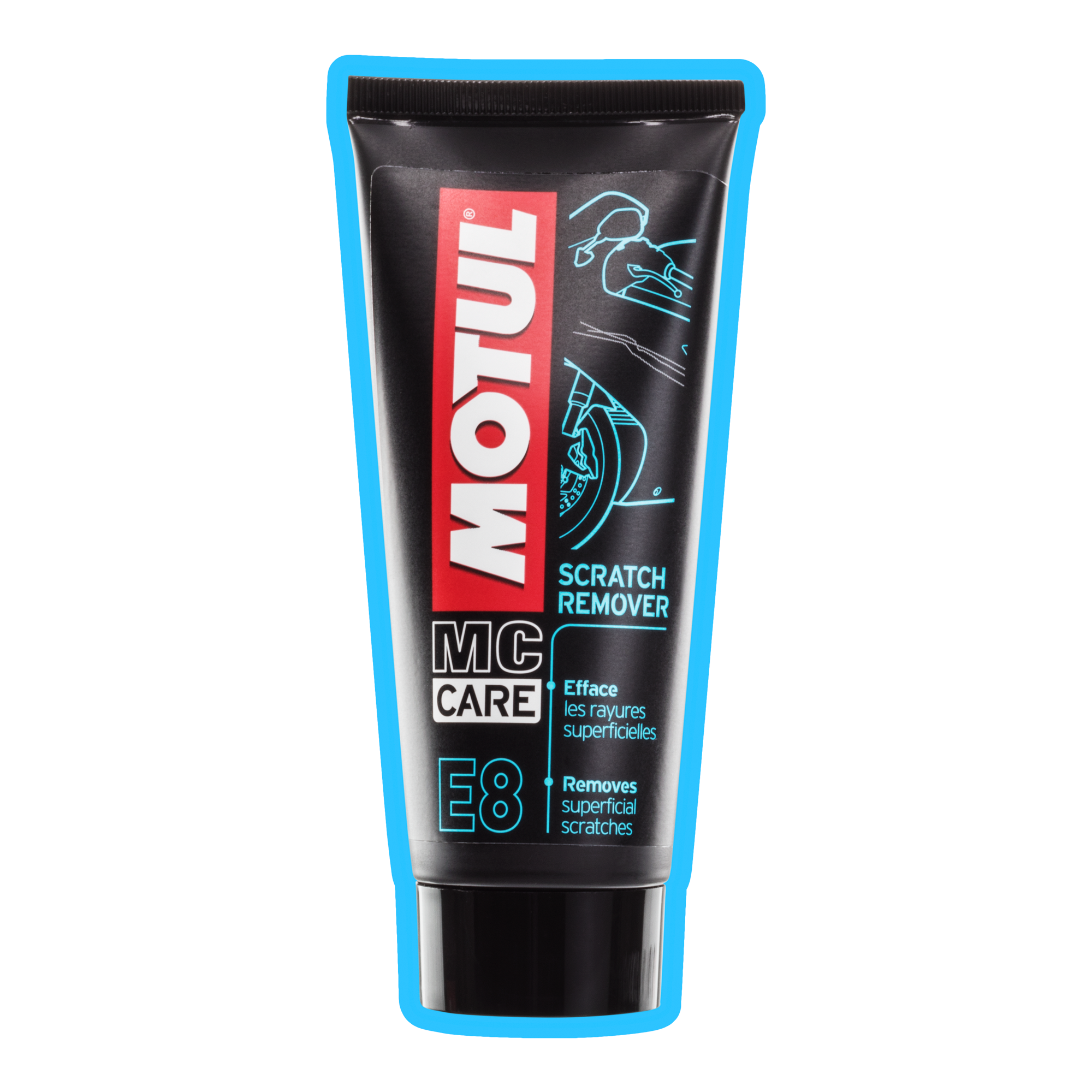 MOTUL E8 Scratch Remover 100ml, Motul 450144,