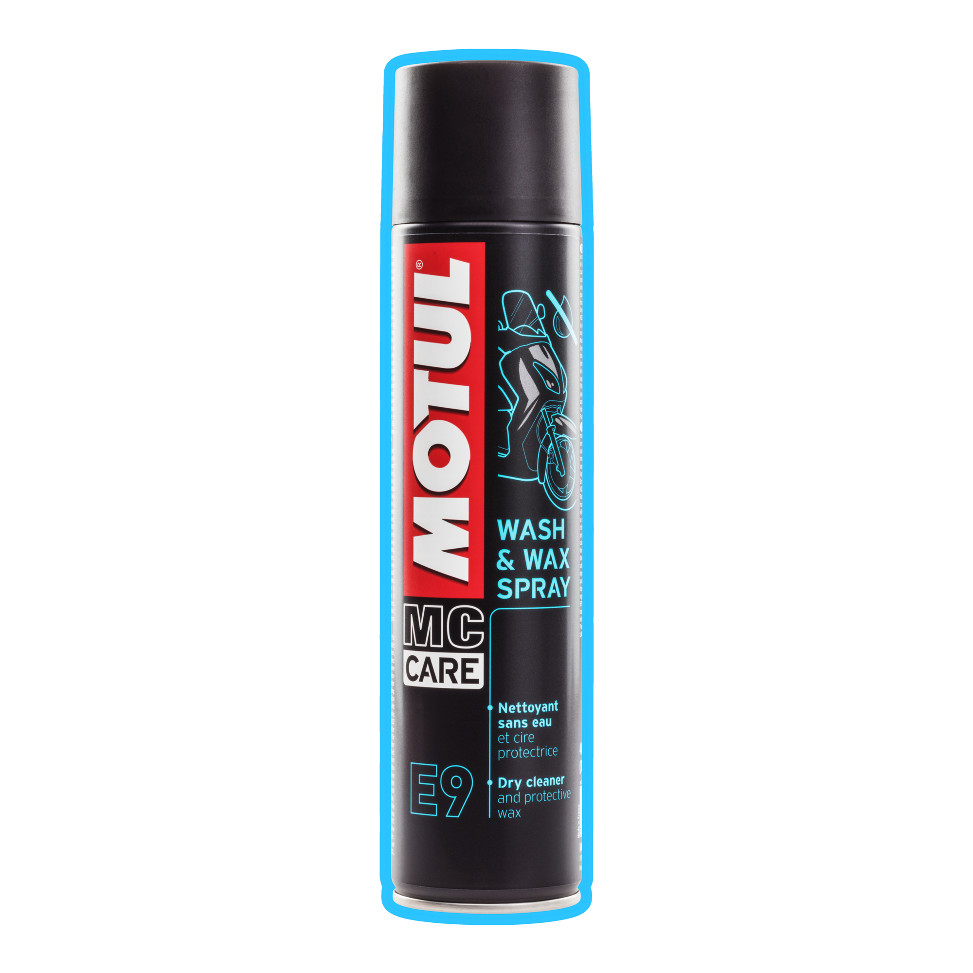 MOTUL E9 Wash & Wax Spray 400ml, Motul 450145,