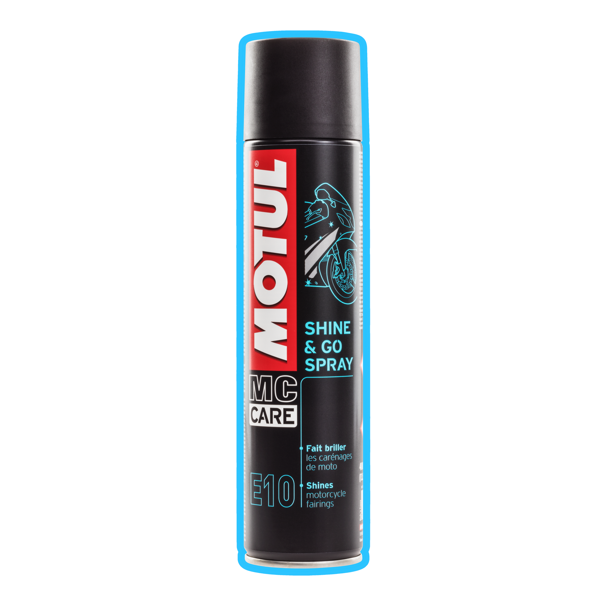 MOTUL E10 Shine & Go Spray 400ml, Motul 450146,