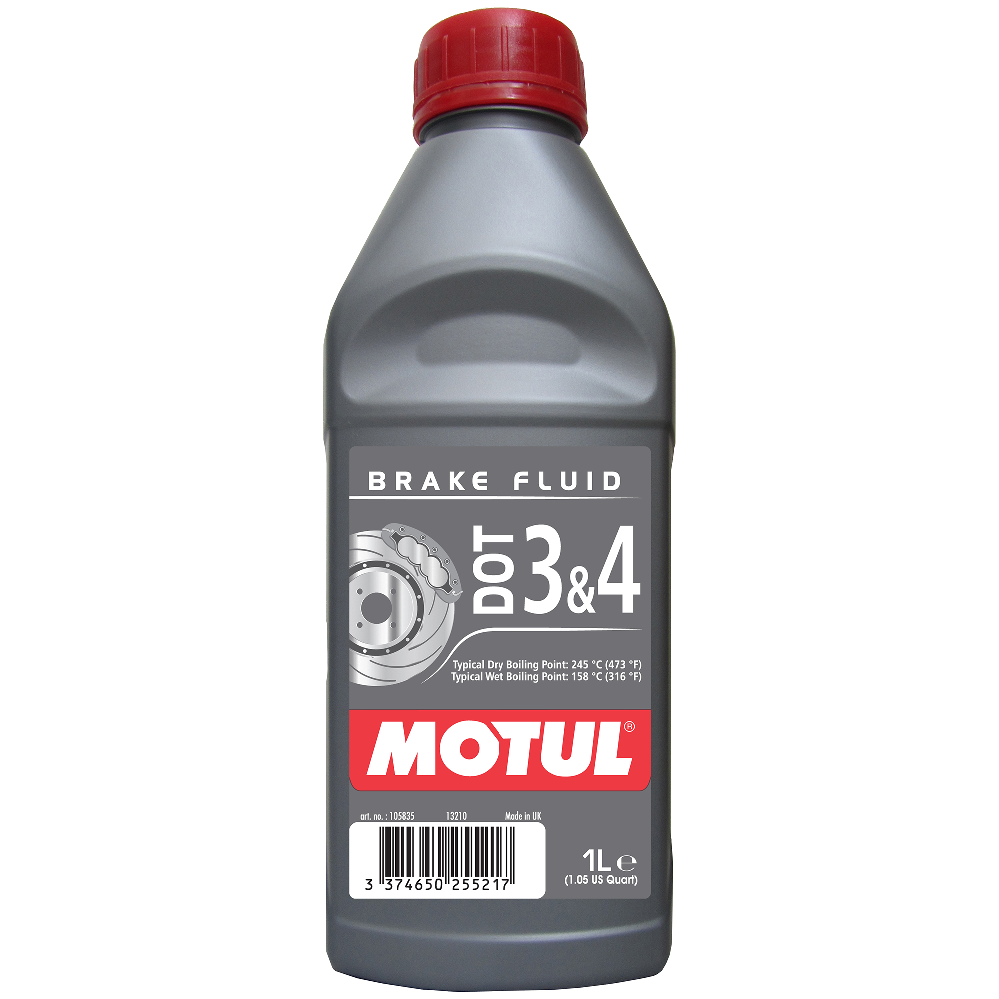 MOTUL Dot 3 & 4 1 Litre, Motul 450378,  Specialities, 100% Synthetic
