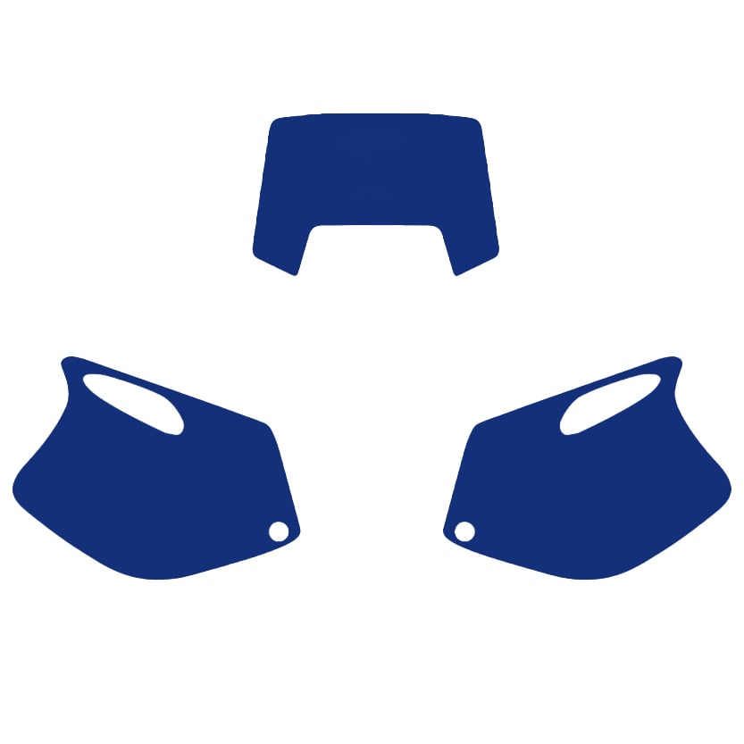 Blackbird Graphics 93-97 Ktm EXC 2 Stroke Blue Precut Backgrounds, Blackbird 3500/70