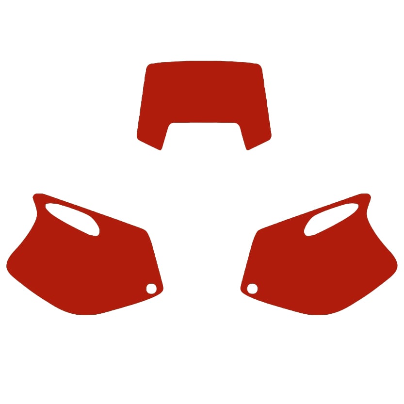 Blackbird Graphics 93-97 Ktm EXC 2 Stroke Red Precut Backgrounds, Blackbird 3500/60