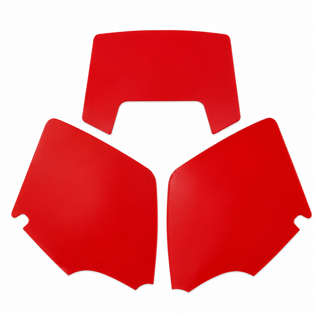 Blackbird Graphics 1998 Ktm EXC 2 Stroke Red Precut Backgrounds, Blackbird 3505/60