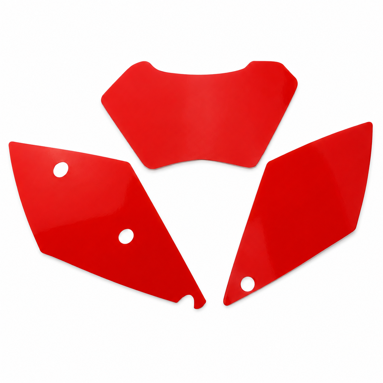 Blackbird Graphics 05-07 Ktm EXC Red Pre Cut Backgrounds, Blackbird 3513/60