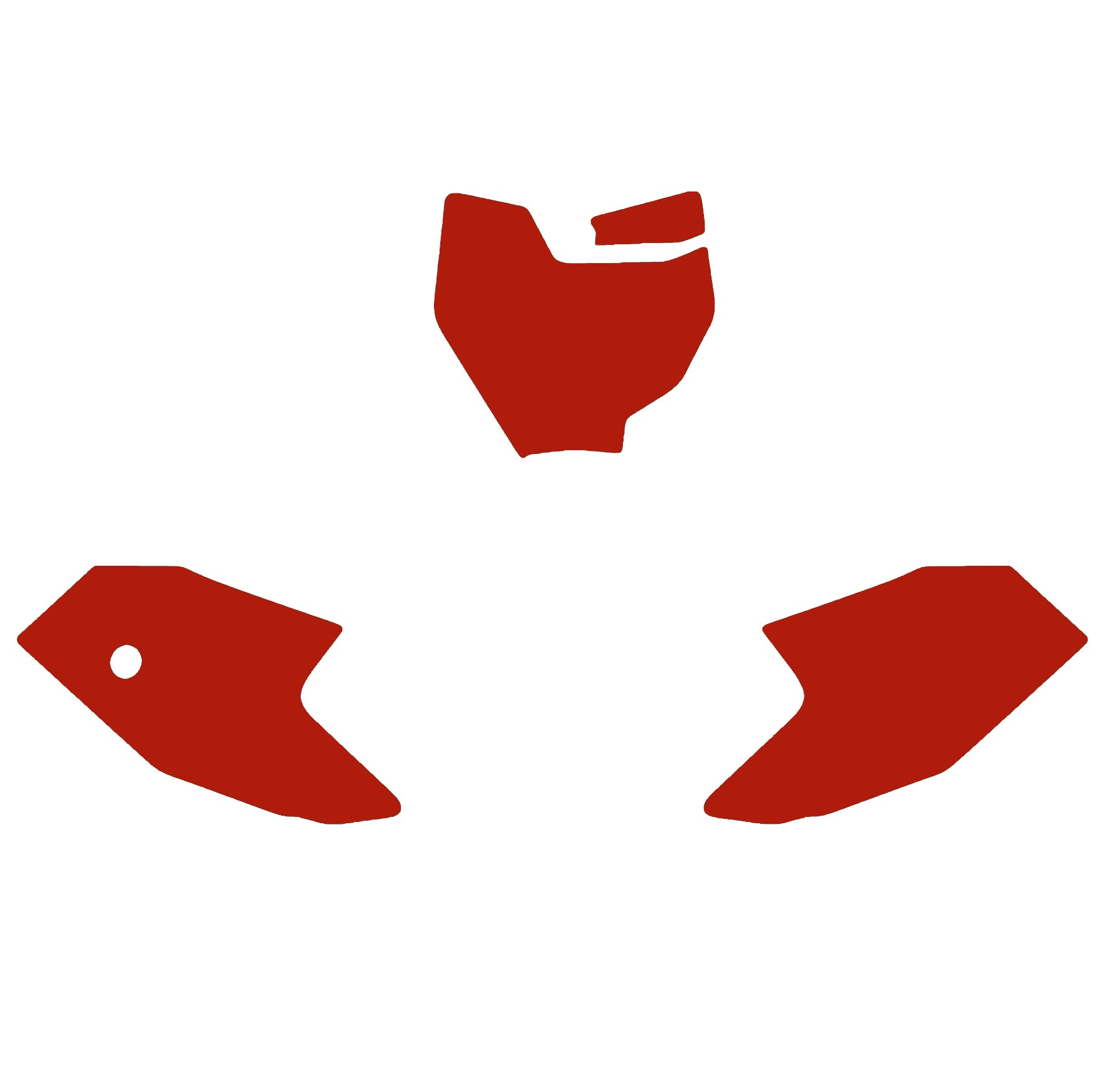 Blackbird Graphics Ktm SX 50 16-23 Red Backgrounds, Blackbird 3525/60