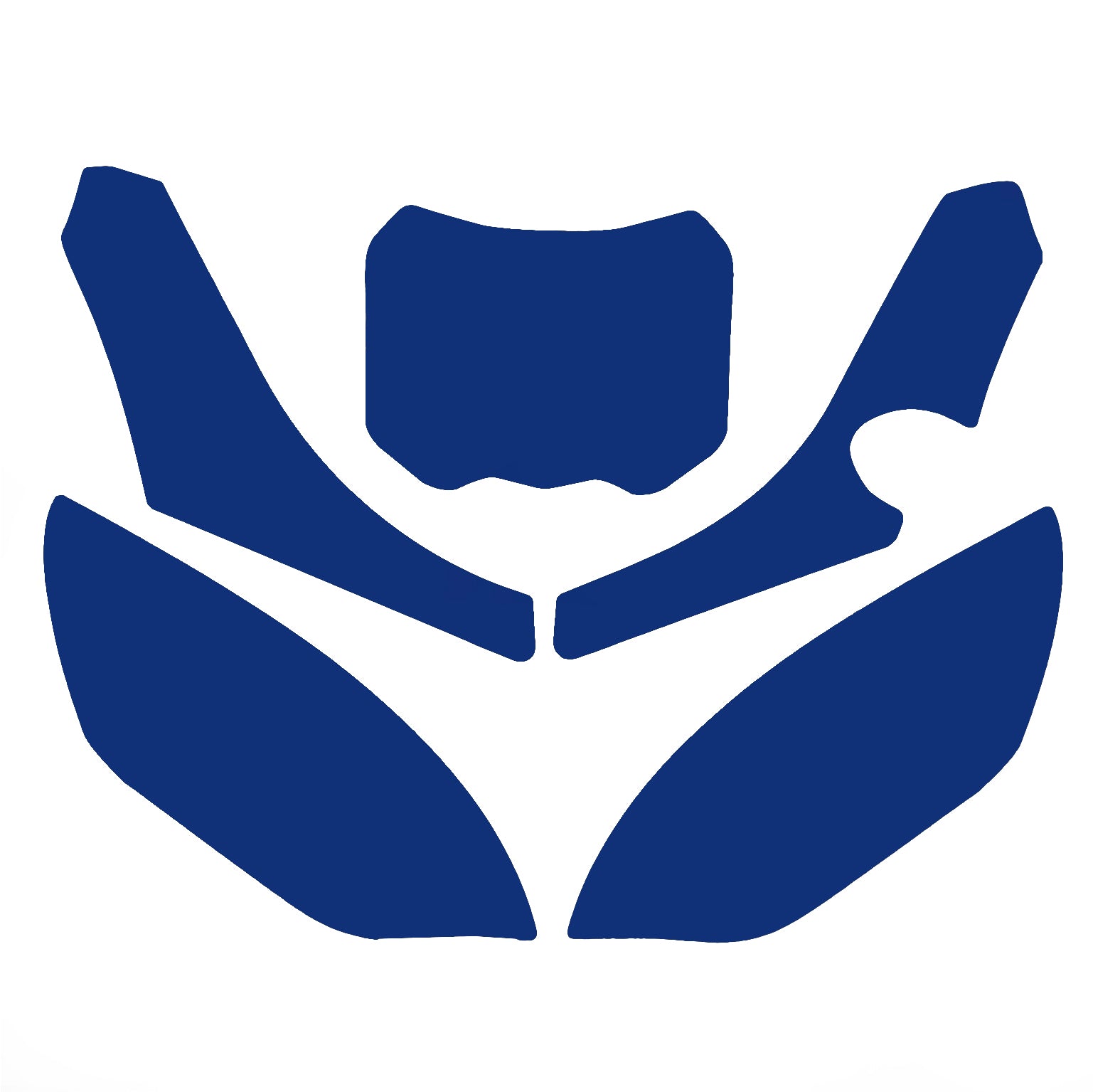 Blackbird Graphics Tm MX 4-stroke 250-300 2022-25 Pre Cut Backgrounds, Blackbird 3822/70 Blue Number Boards