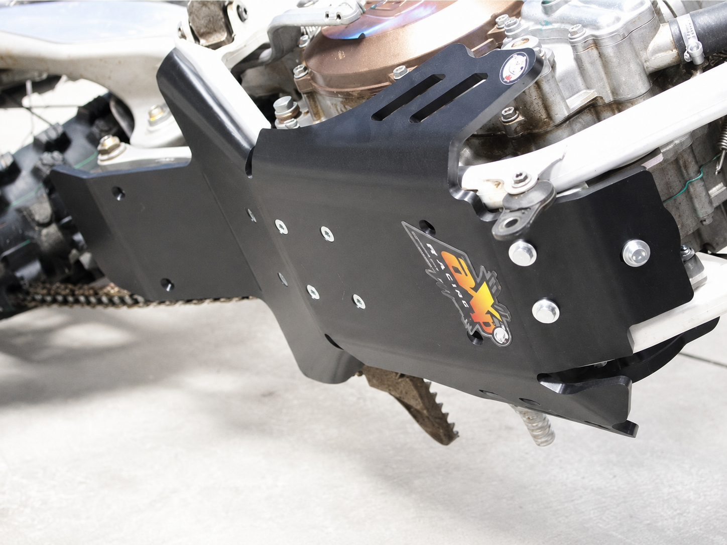 AXP Xtrem Skid Plate HDPE SX250/XC250/300/TX300 11-16  Red