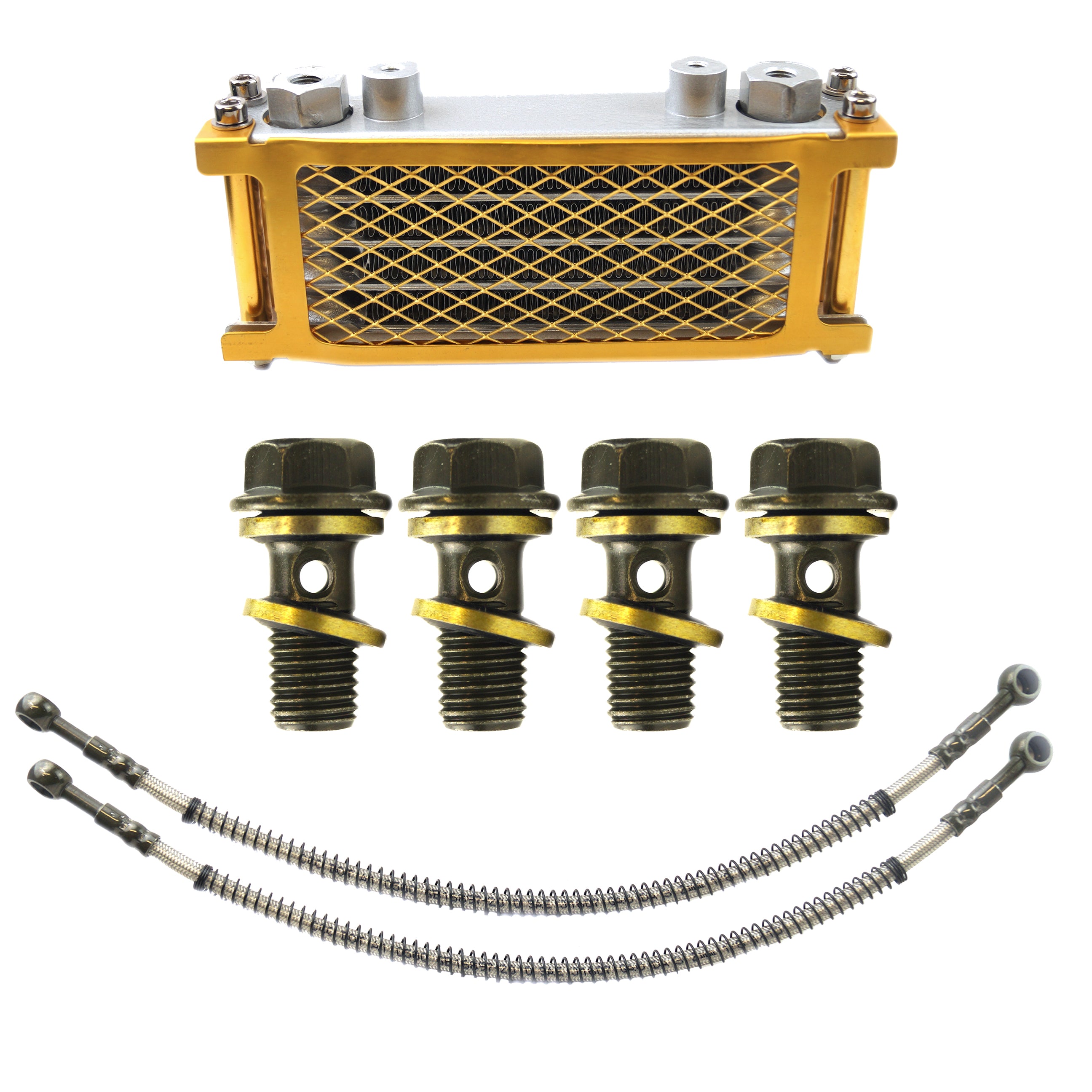 FIR Oil Cooler Kit Rad & Hoses