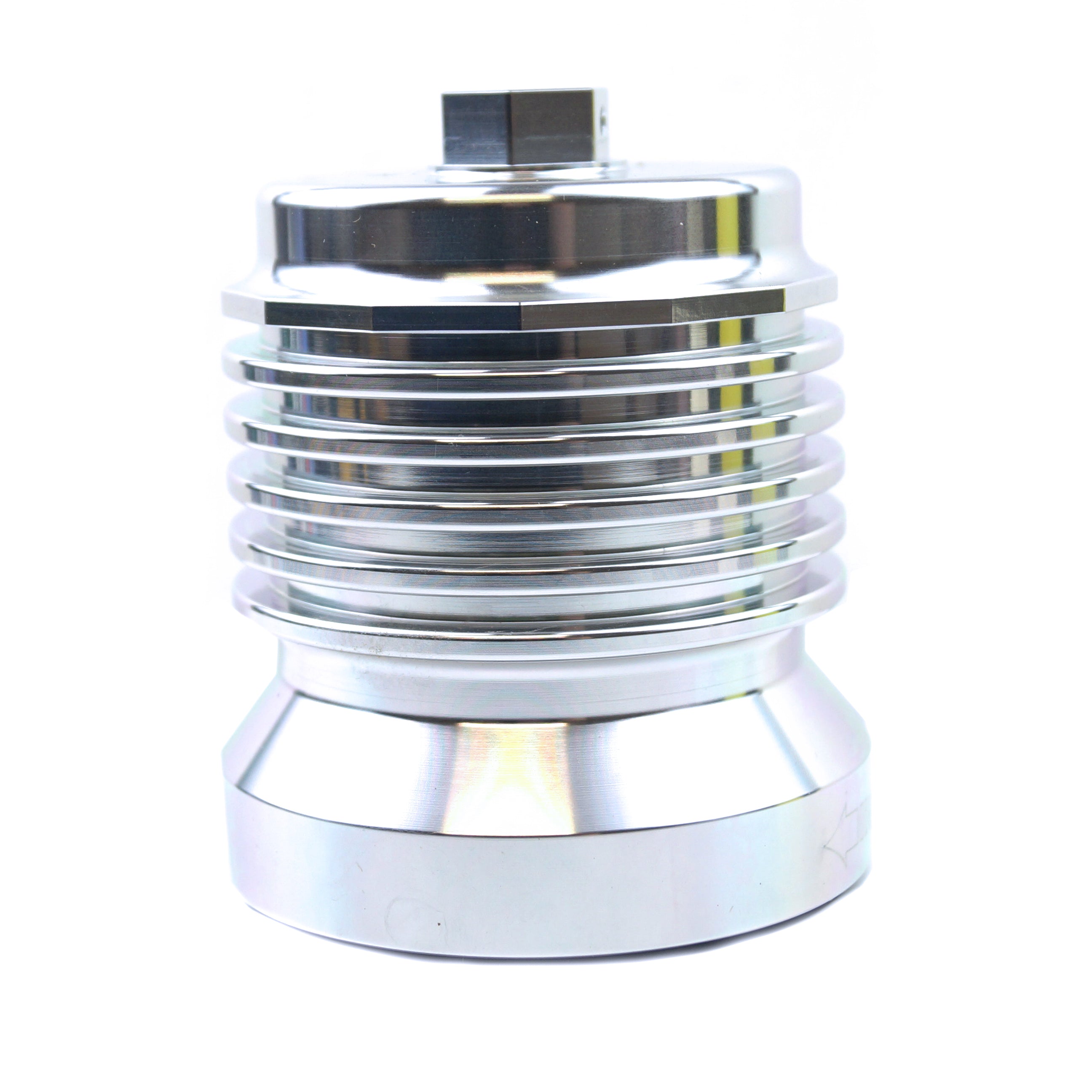 PC Racing Oil Filter Spin on Silver, Pc Racing S/steel Pcs4c, Reusable