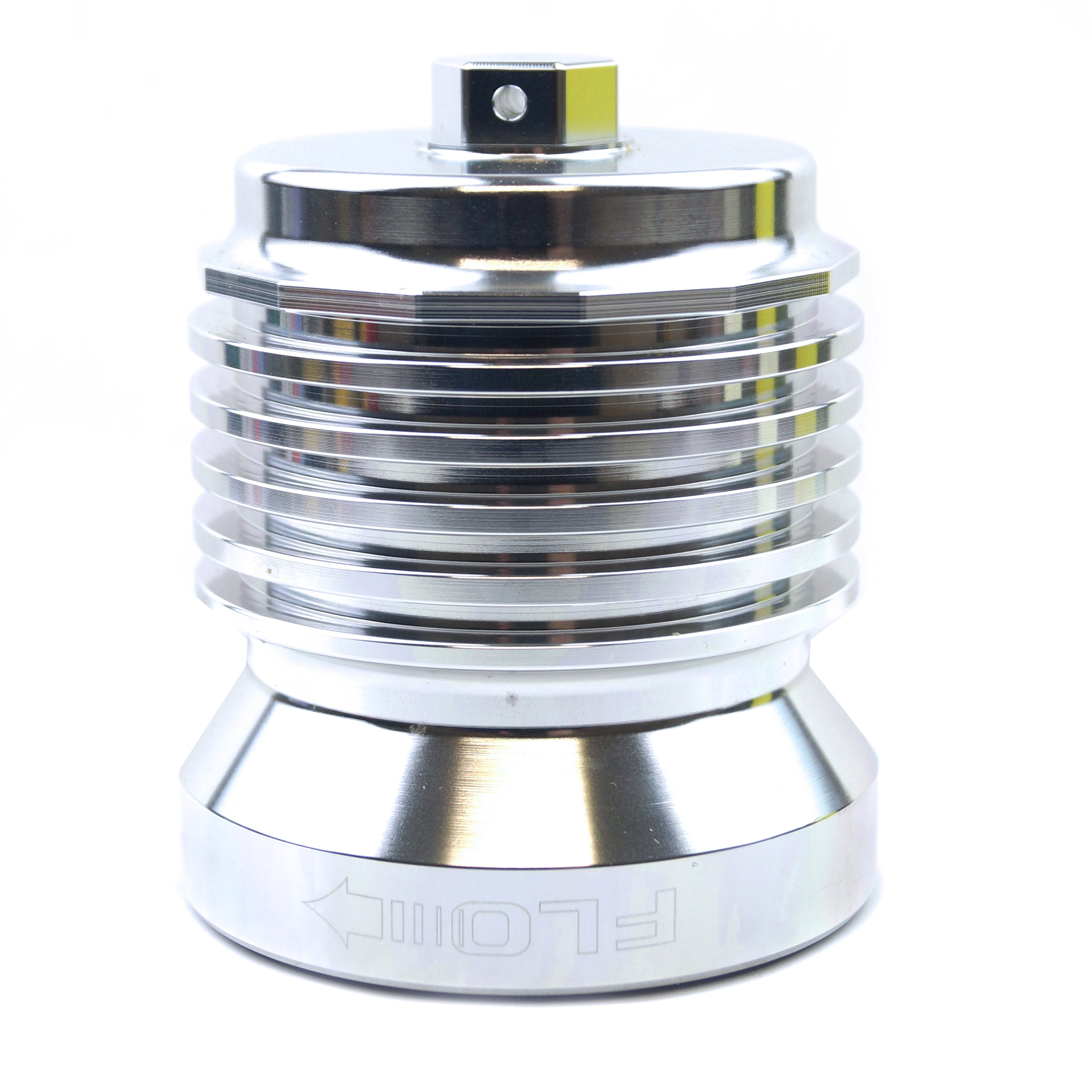 PC Racing Oil Filter Spin on Silver, Pc Racing S/steel Pcs6c, Reusable