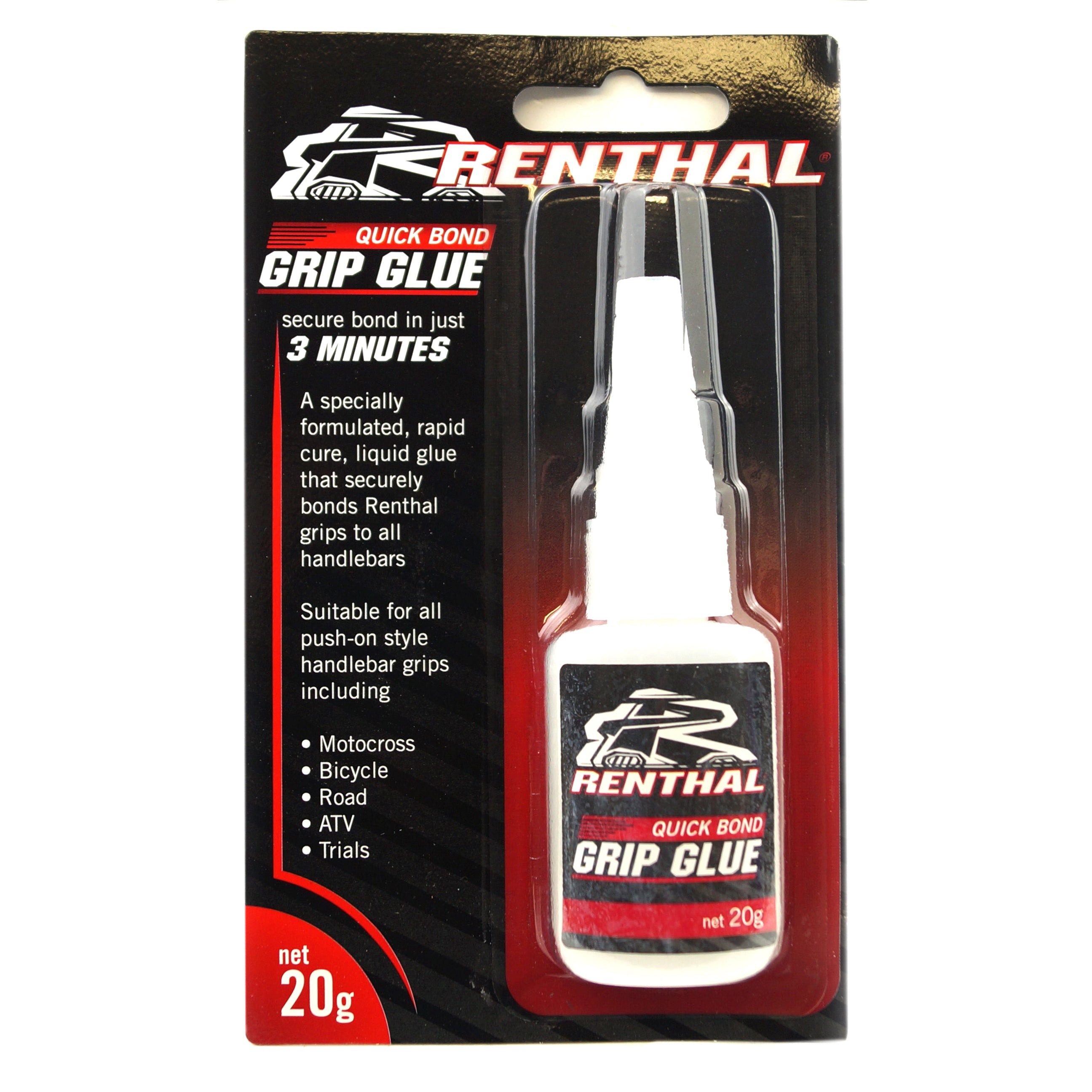 Renthal Renthal Grip Glue 25ml Bottle, Quick Drying G104