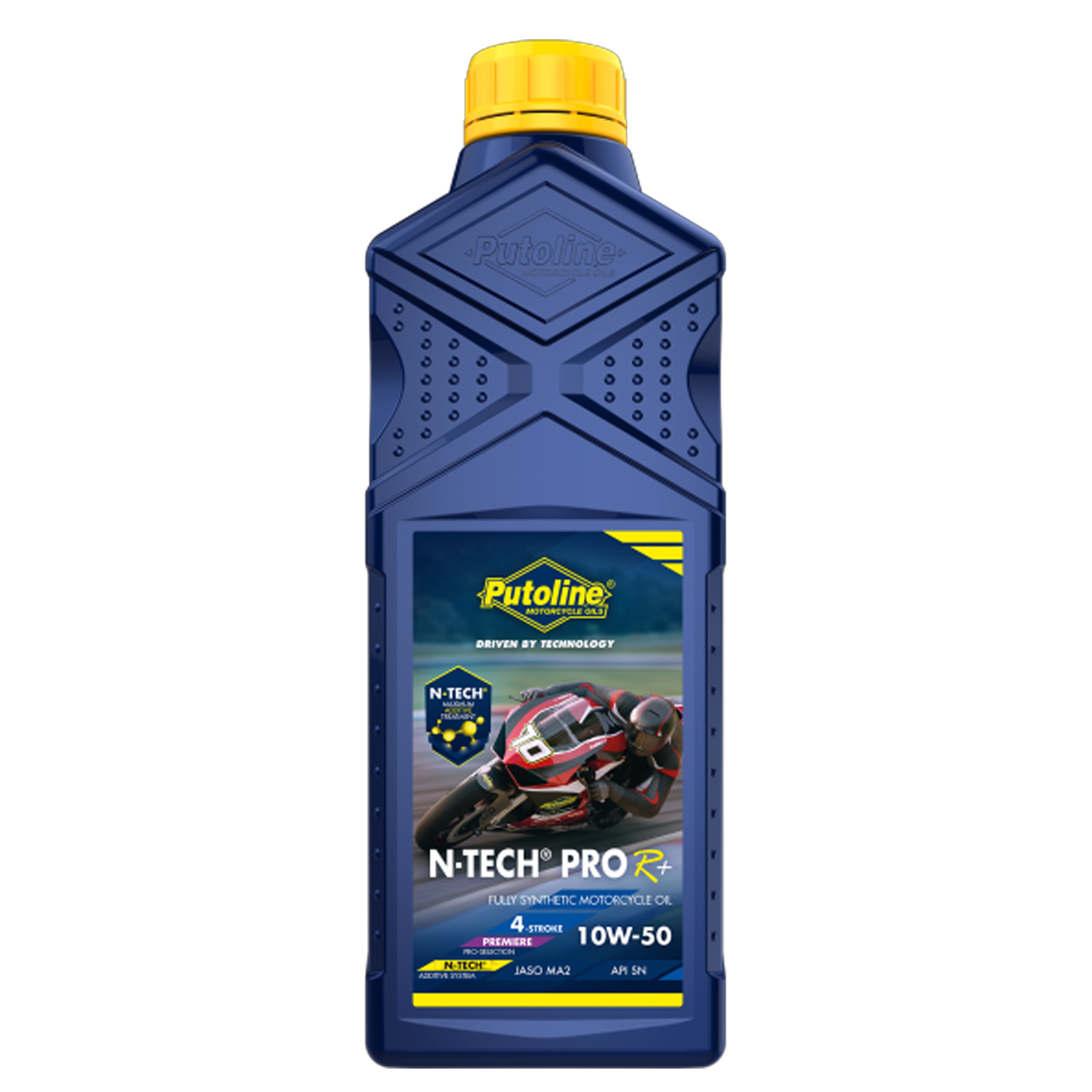 Putoline Oils 1lt N-tech Pro R+ 10/50wt, Putoline Oil N-techr+10/50-1, 74010,